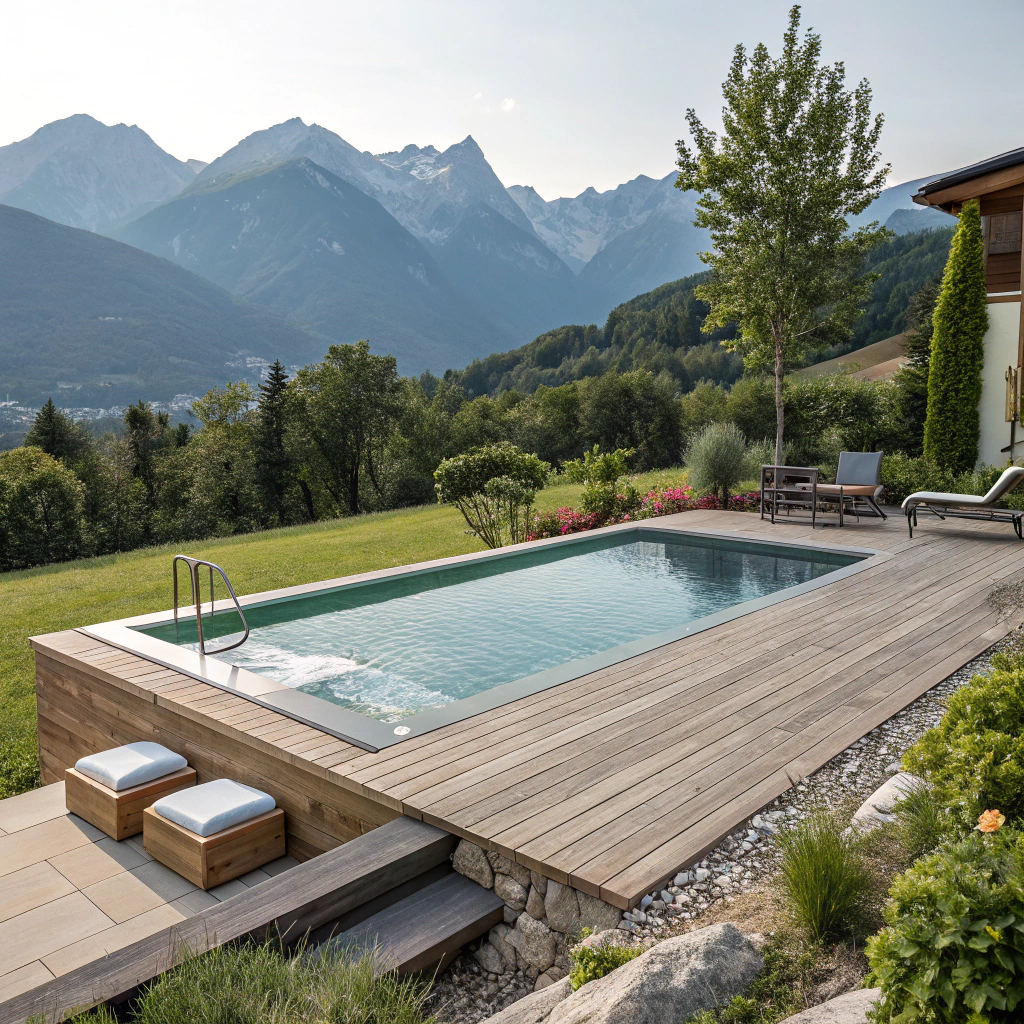 Piscine sur mesure en Savoie