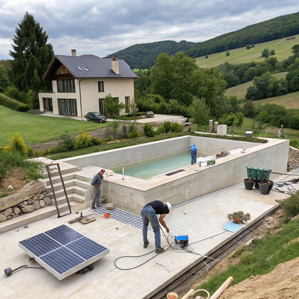 Pisciniste local &agrave; l&rsquo;&eacute;coute